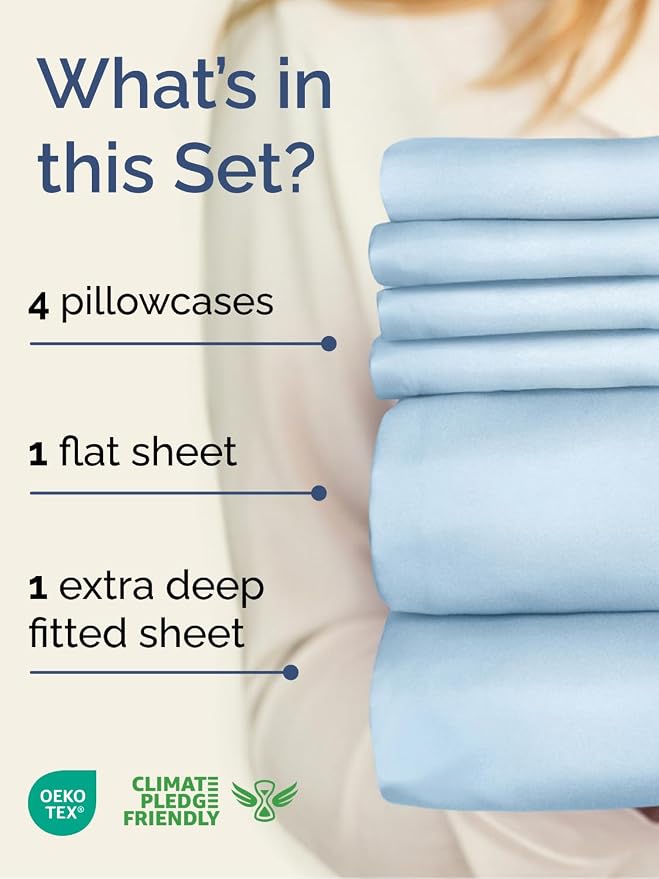Extra Deep Cal King Sheet Set - Image 2