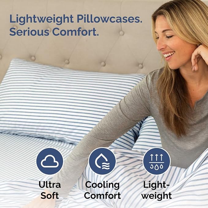 Body Pillowcases Set of 4-20x54 Long Body Pillow Case - Image 3