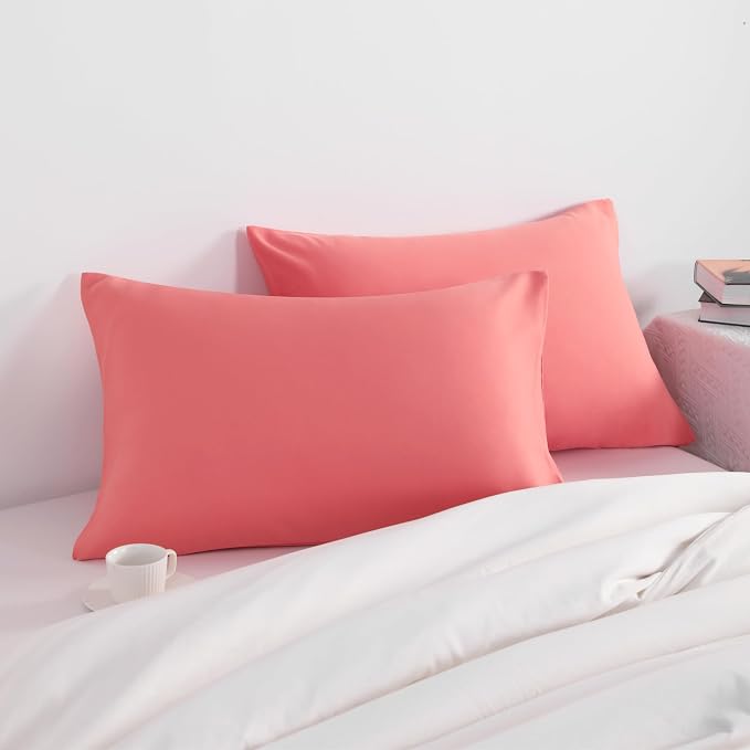 NTBAY King Pillow Cases Set of 2, 2 Pack Brushed Microfiber 20x36 Pillow Cases - Image 2