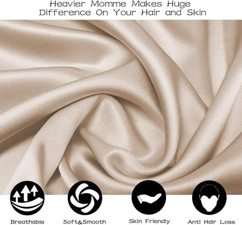 Adubor Silk Pillowcase 2 Pack for Hair and Skin - Image 2