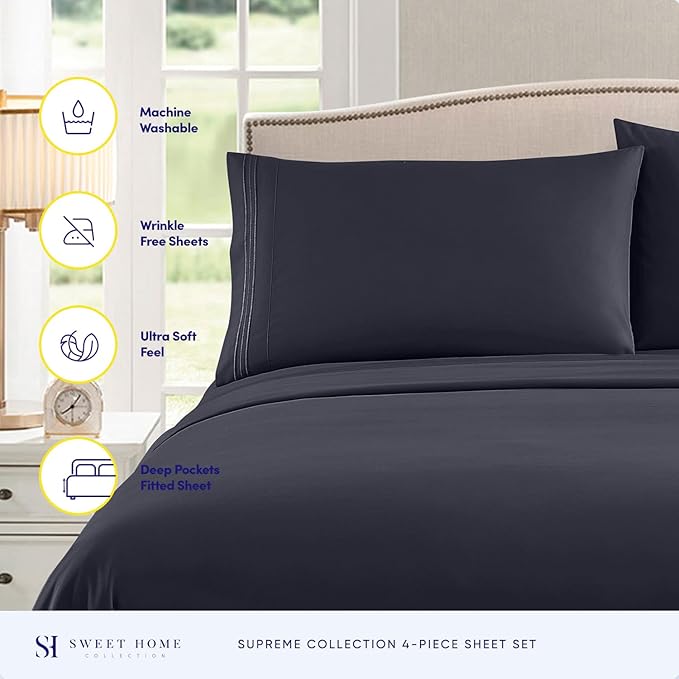 RV Queen Bed Sheets - Image 2