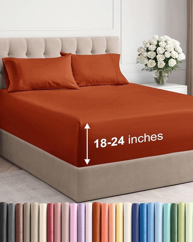 Extra Deep Cal King Sheet Set by CGKUnlimited