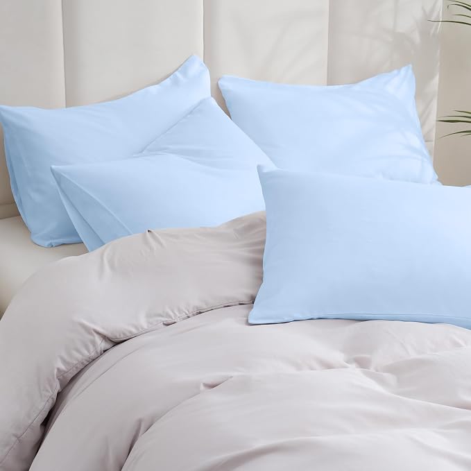 ZPECC Pillow Cases Standard Size Set of 4, 20x26 Envelope Closure Pillowcases - Image 2