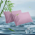 Standard Pillowcases, Cooling Viscose from Bamboo Pillow Covers by ParkdenyMattressProtector