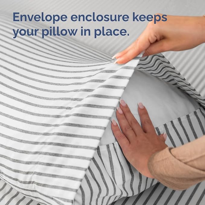 Body Pillowcases Set of 2-20x54 Long Body Pillow Case - Image 6