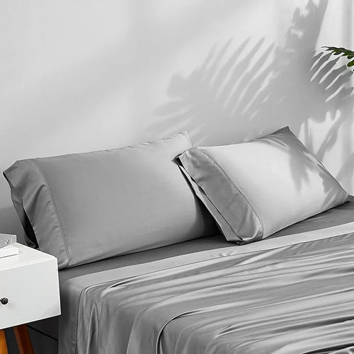 ACCURATEX Cooling Pillow Cases Queen Size Set of 2, Rayon Derived from Bamboo - Image 2
