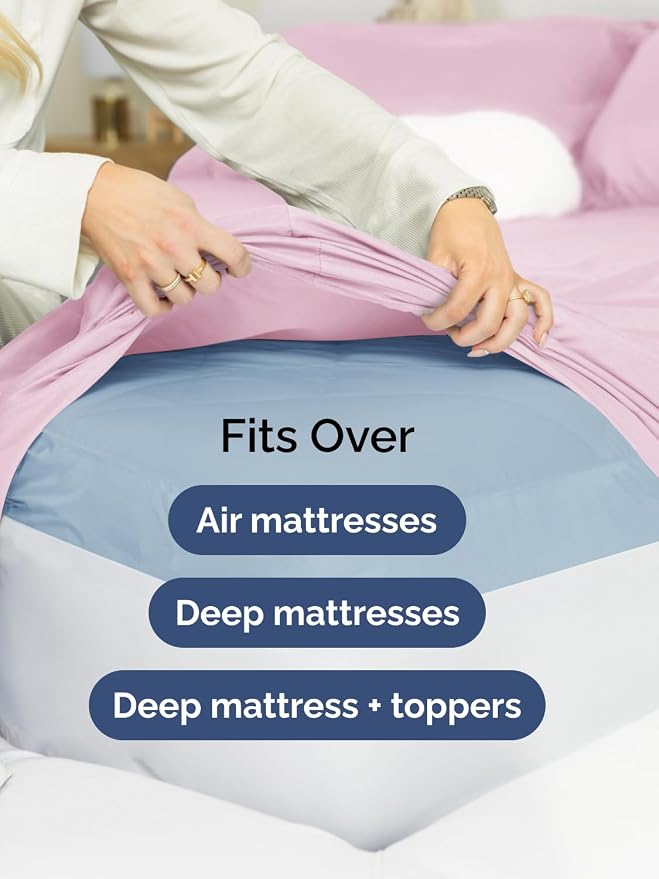 Extra Deep Cal King Fitted Sheet - Image 6