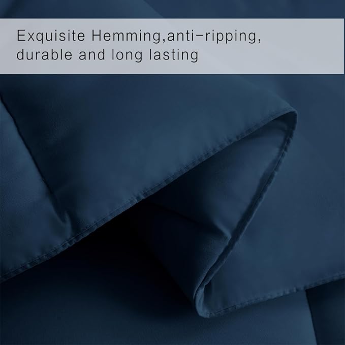 COHOME Premium Twin XL Size Comforter, All-Season Quilted Down Alternative - Image 5