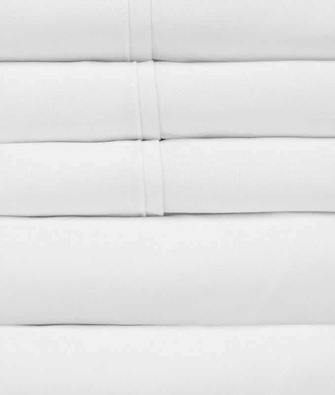 Queen Sheets White - Image 8