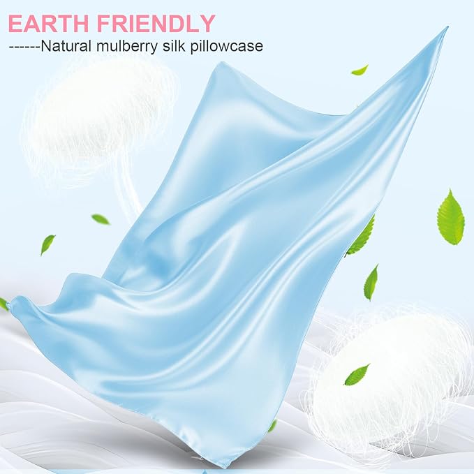 Silk Pillow Cases 2 Pack King Size - Image 2