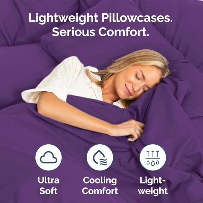 Queen Pillow Cases Set of 4 - Image 3