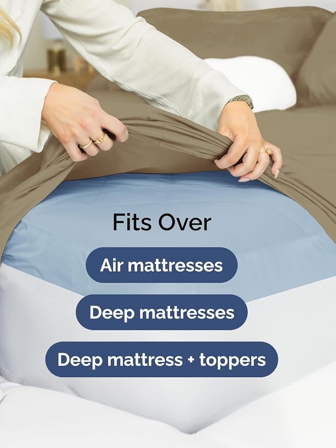 Extra Deep Split King Sheet Set - Image 6