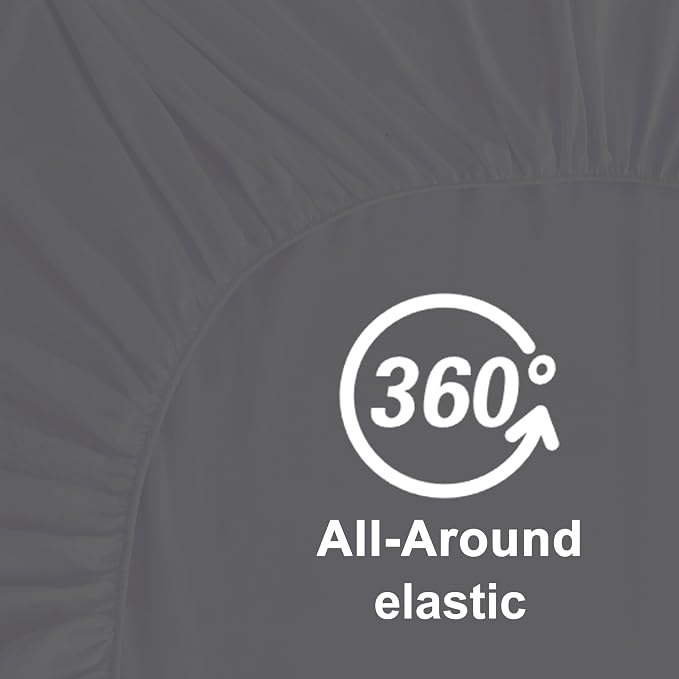 Hotella 100% Microfiber Ultra Soft 78"x80" King Size Fitted Sheet Only - Image 5