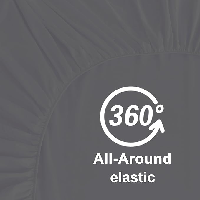 Hotella 100% Microfiber Twin Size Fitted Sheet Only, Ultra Soft Hotel Quality - Image 5