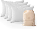 Set of 4 Pillow Cases King, 800 TC 100% Egyptian Cotton, Silky Soft Sateen by GoodSleepBedding