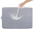 Biloban 2 Pack Pack and Play Mattress Protector Sheets Fitted Waterproof by Bilobanbabybedding