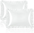 Homiest Ruffle Satin Pillowcase by Homiest