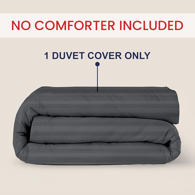 Kotton Culture 1 Pc Twin Size Duvet Cover Only -100% Egyptian Cotton 600 TC - Image 2