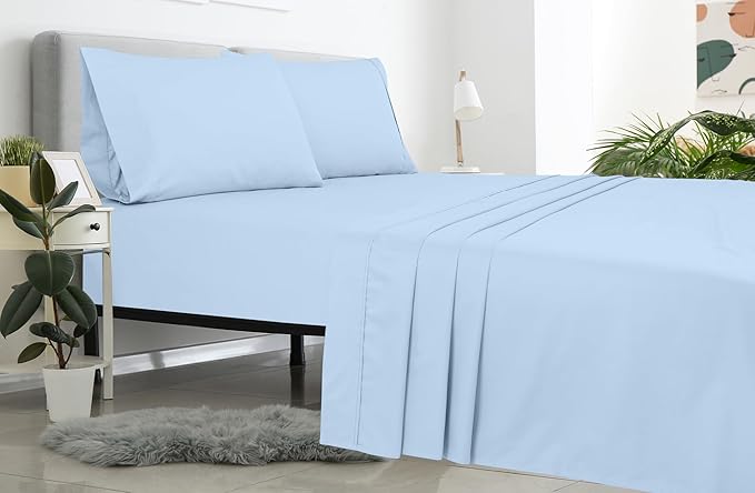 Royale Linens Twin Flat Sheet - Image 7