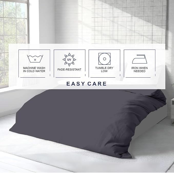 Kotton Culture 1 Pc 120"x120" Duvet Cover Super King Plus/Super Oversize King - Image 7