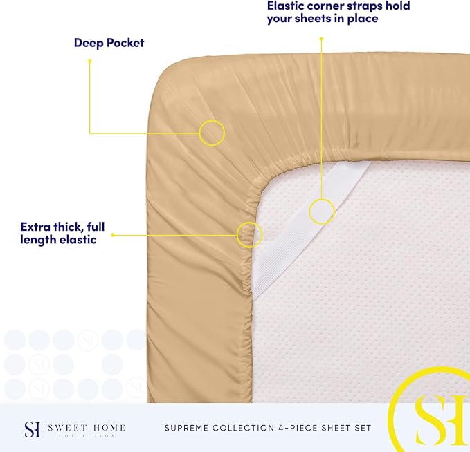 RV Queen Bed Sheets - Image 5