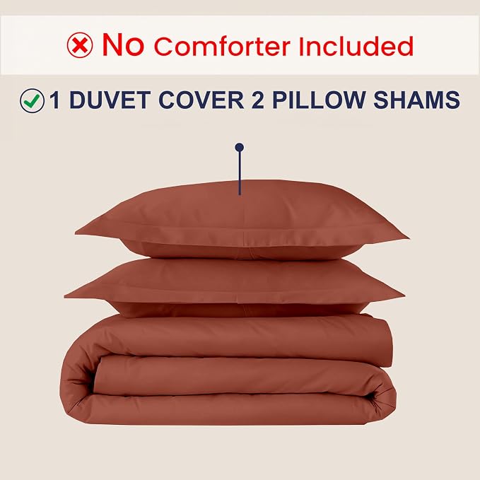 Kotton Culture 3 Pc 120"x120" Duvet Cover Set Super King Plus/Super Oversize - Image 2