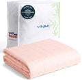 YnM Cooling Weighted Blanket for Adults, 15lbs Heavy Bed Throw for One Person by YNM