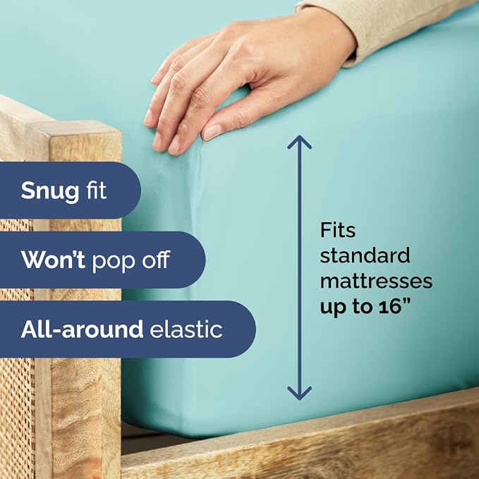 Twin XL Fitted Bed Sheet - Image 3