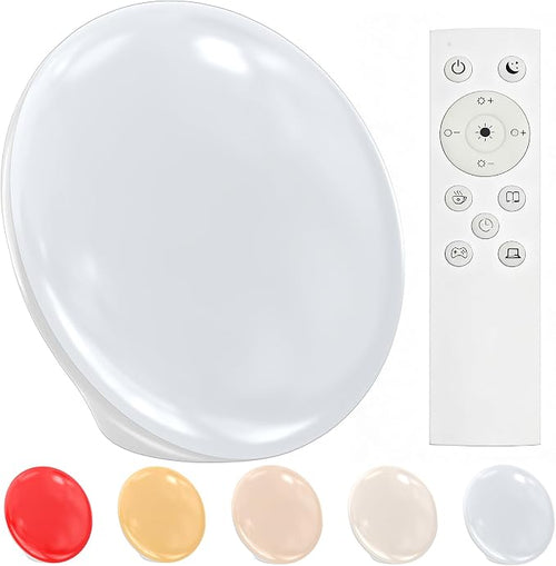 670nm Red Light Therapy Sleep Device & 10, 000 Lux Sun Lamp – Dual Function by EVATEALE