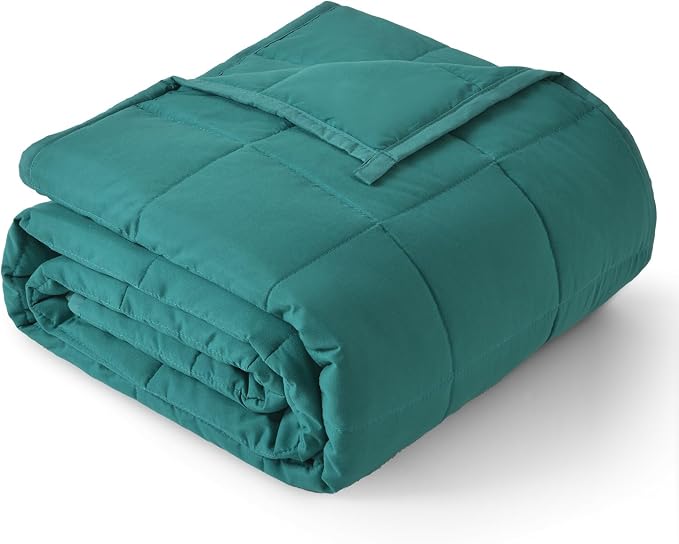 Topblan Weighted Blanket for Adults 15lbs, Soft Cooling Weighted Blankets by Topblan