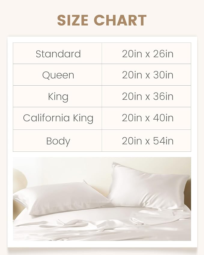 THXSILK 100% Silk Pillowcase for Hair and Skin, Both Sides Grade 6A+ Mulberry - Image 9