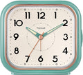 Tinload 4.3" Vintage Retro Analog Alarm Clock, Super Silent Non Ticking Clock by Tinload