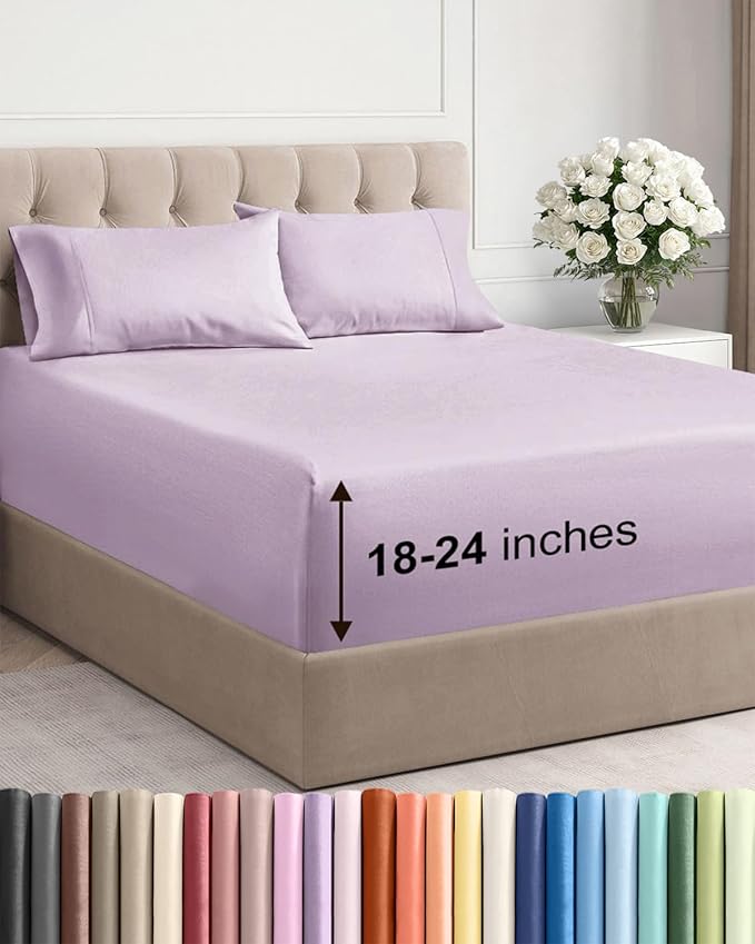 Extra Deep King Sheet Set by CGKUnlimited