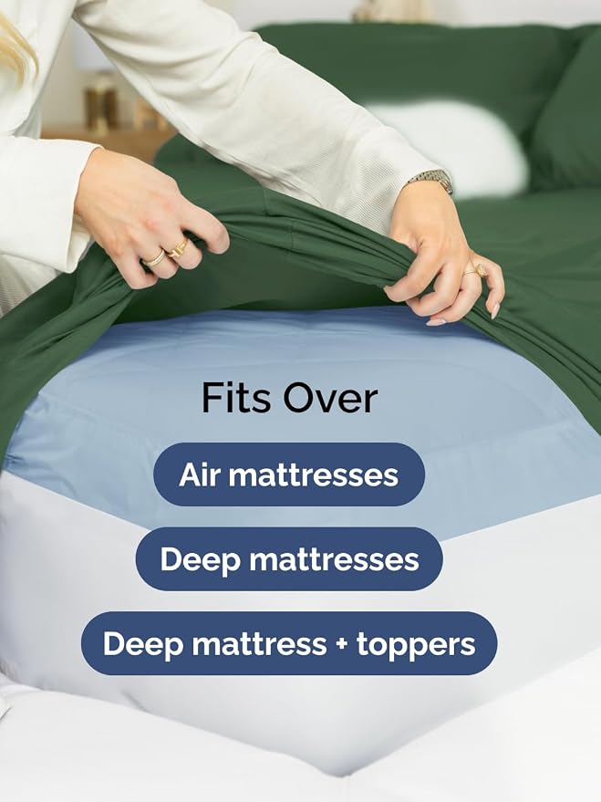Extra Deep Split King Fitted Sheet - Image 6