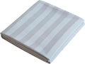 Flat Sheet Only Calking Size, 400 TC 100% Egyptian Cotton Flat Sheet Striped by ShunjieHome