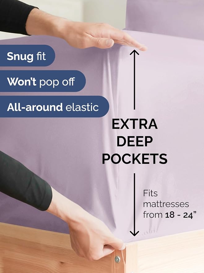 Extra Deep Split King Sheet Set - Image 3
