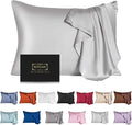 Mulberry Silk Pillowcase for Hair and Skin, Queen Size Cooling Silk Pillow Case by SIYUAN
