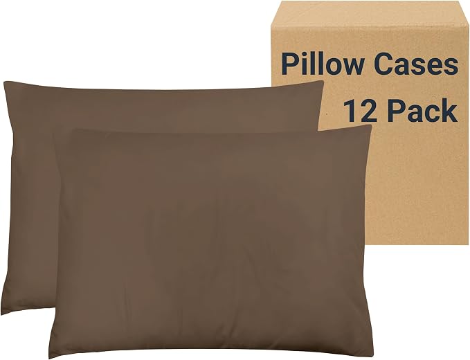 ZPECC Pillow Cases King Size Set of 12, 20x36 Envelope Closure Pillowcases by ZPECC-ABrandThatHasBeenFocusedOnBabyProductsFor18Years