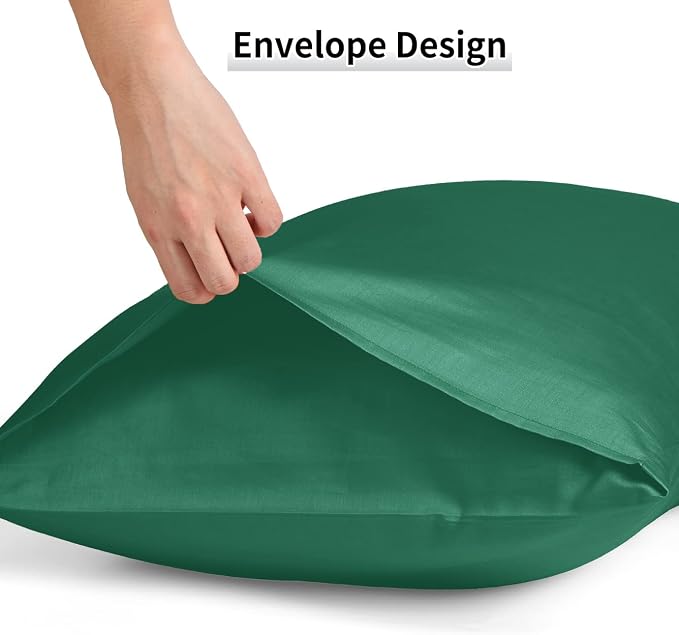 Warmstar Cotton Pillow Cases King Size Set of 2, 600 Thread Count Pillowcases - Image 5