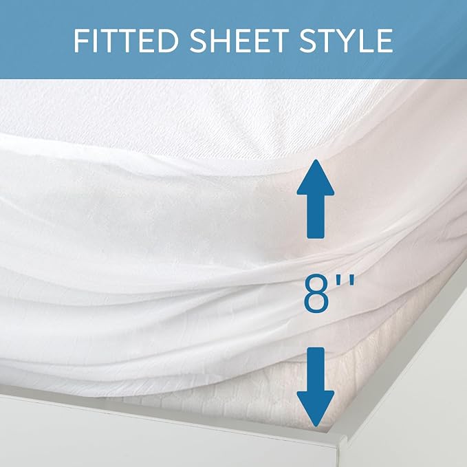 Sleeper Sofa Full Terry Mattress Protector Waterproof - Image 3