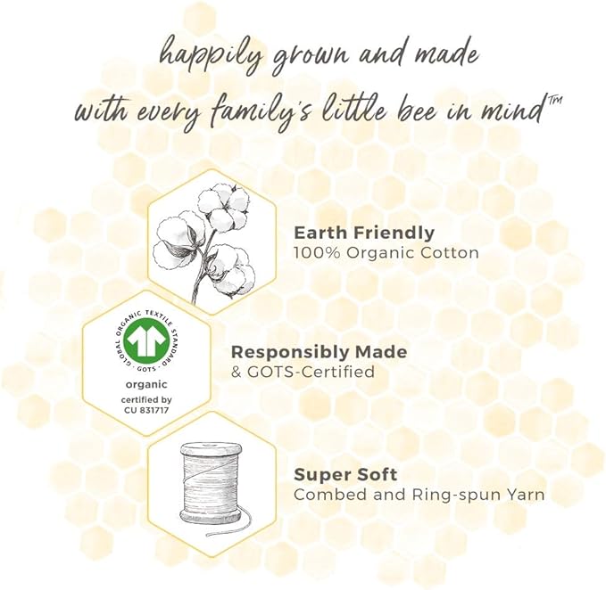 Burt's Bees Baby Essential Organic Cotton Fitted Crib Sheet, Breathable - Image 6