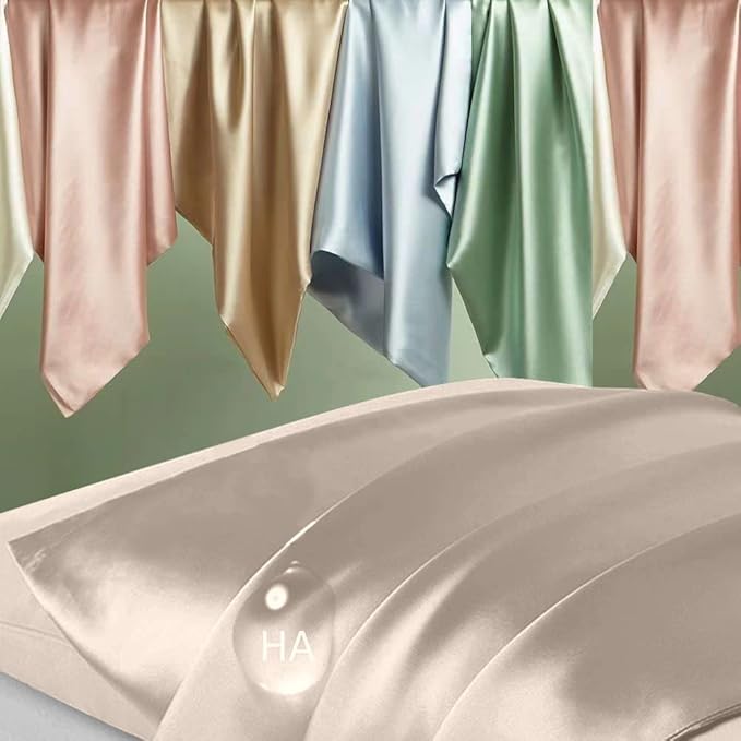 Silk Pillowcase for Hair and Skin, Mulberry Silk Pillow Cases King Size - Image 2