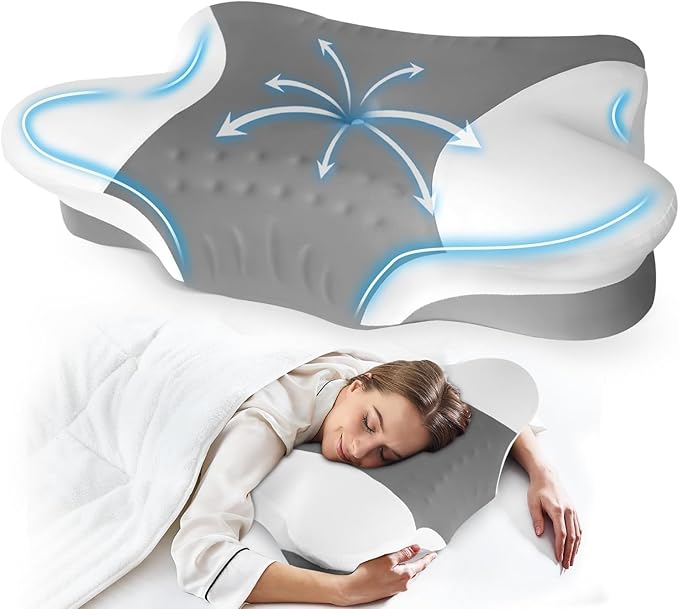 Cervical Neck Pillow for Side Sleeper - Image 2