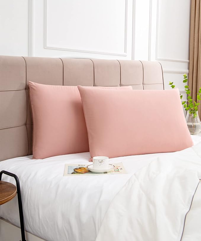 Warmstar Cotton Pillow Cases King Size Set of 2, 600 Thread Count Pillowcases - Image 6