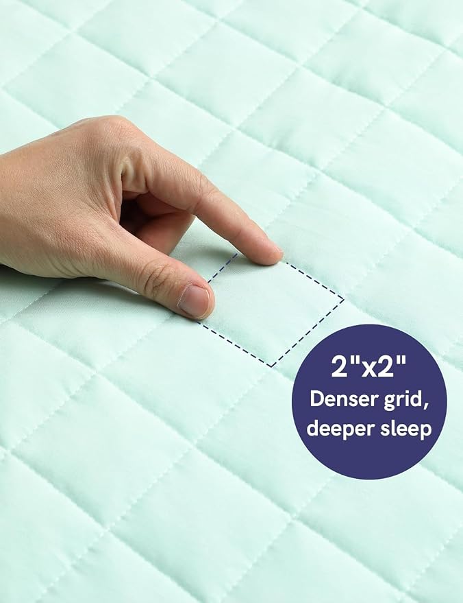 YnM 17lbs Weighted Blanket for Adults, Heavy Bed Throw Blanket - Image 8