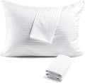 FAUNNA 600TC 100% Cotton Pillow Protectors, Standard Size, 6 Pack, Oeko-TEX by FAUNNA