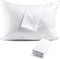 FAUNNA 600TC 100% Cotton Pillow Protectors, Standard Size, 2 Pack, Oeko-TEX by FAUNNA