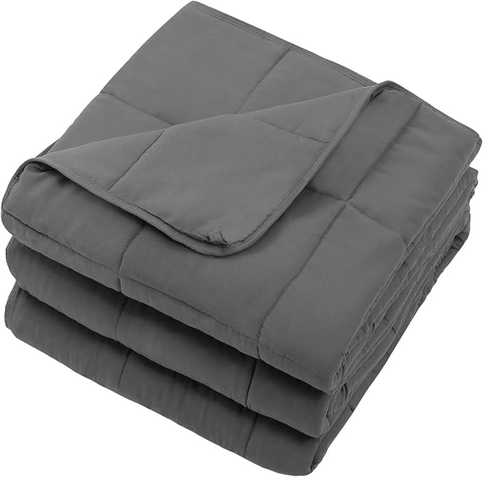 Weighted Blanket for Adults 25lbs, King Size Cooling Heavy Throw Blanket for - Image 7