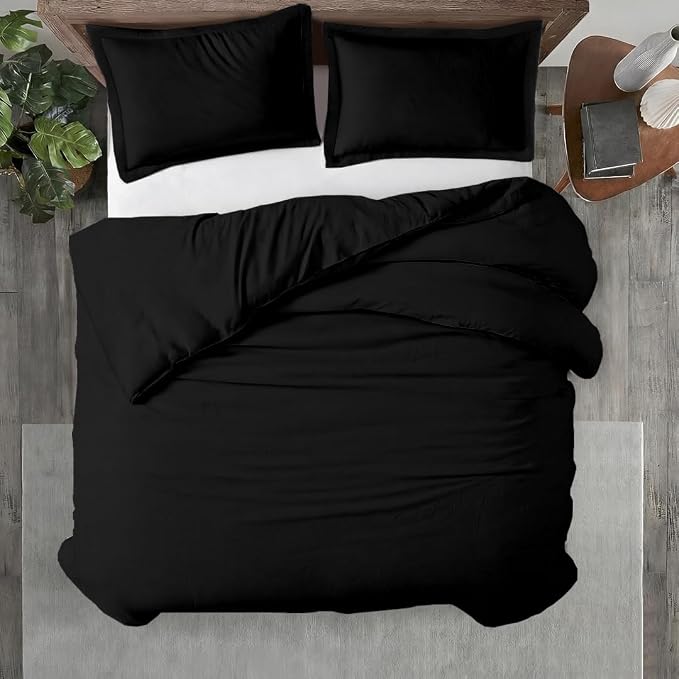 Kotton Culture 3 Pc California King Duvet Cover Set-100% Egyptian Cotton 600 by KottonCulture