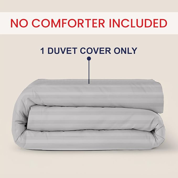 Kotton Culture 1 Pc California King Size Duvet Cover Only -100% Egyptian Cotton - Image 2